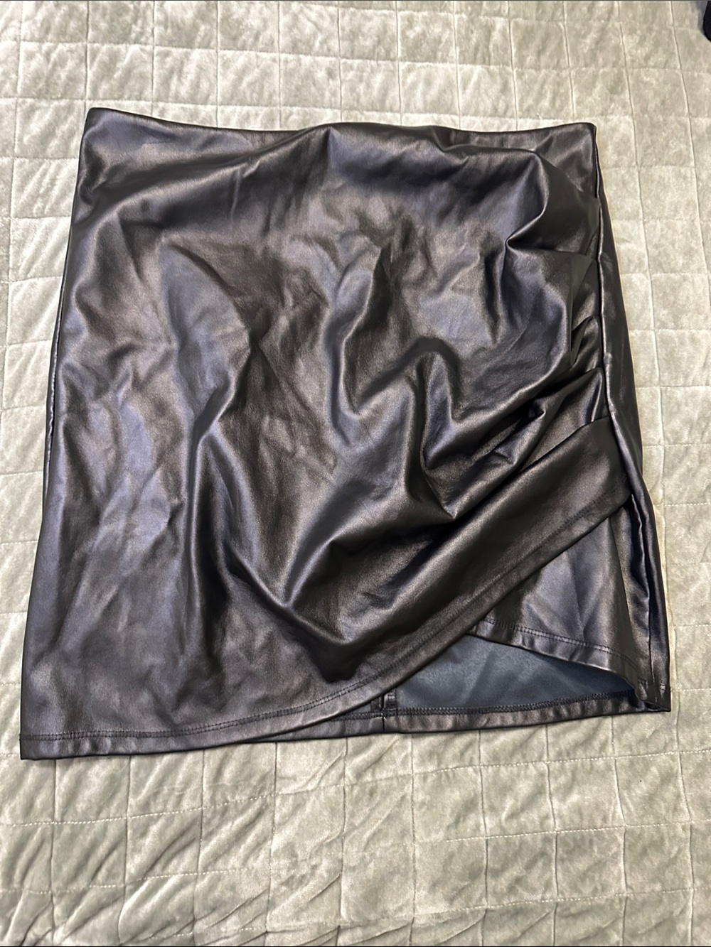 Faux Leather skirt